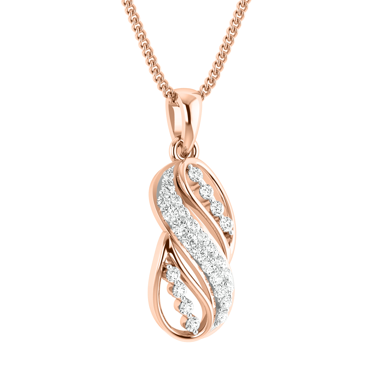 Priya Office Wear Diamond Pendant For Her